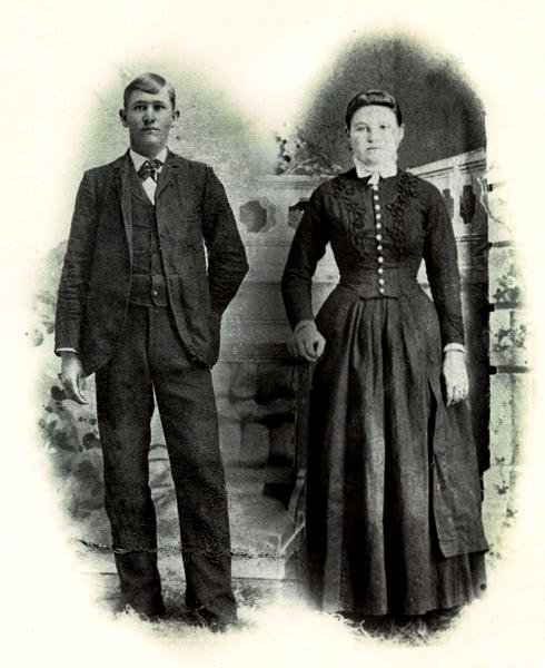 James Arthur Dutton and Mary Abilene Blackwell