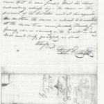 Will of Zachariah Dutton (back)