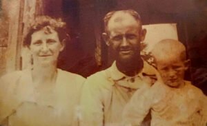 David N. Dutton and his second wife, Lee Emma Lawrence (Courtesy of Shane Dutton).