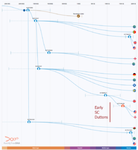 Time Tree for Early S.C. Duttons